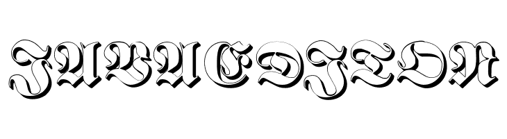 Proclamate Embossed Heavy  Free Fonts Download