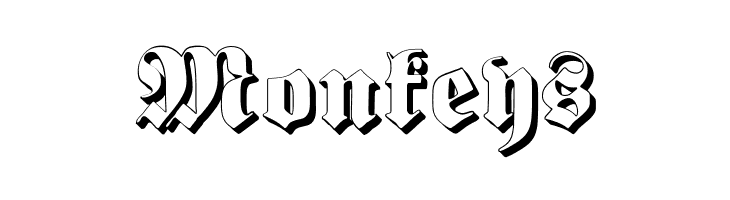 Proclamate Embossed Heavy  Free Fonts Download