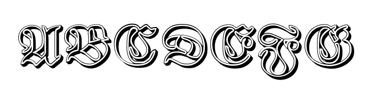 Proclamate Ribbon Heavy  Free Fonts Download