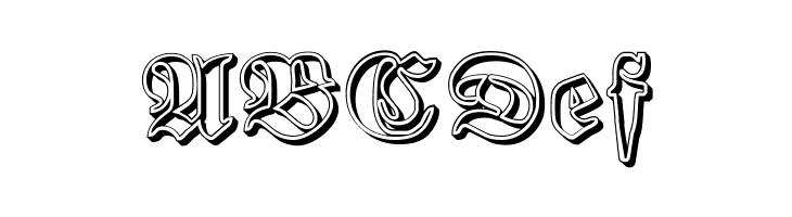 Proclamate Ribbon Heavy  Free Fonts Download