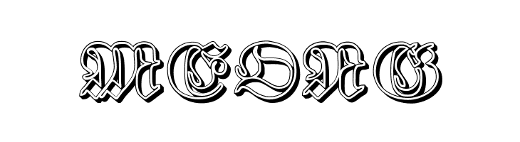 Proclamate Ribbon Heavy  Free Fonts Download