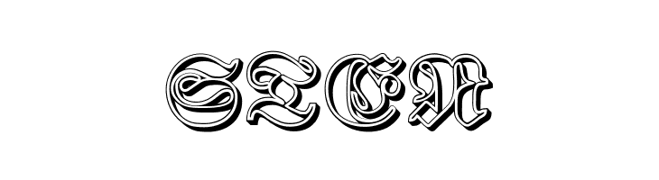 Proclamate Ribbon Heavy  Free Fonts Download