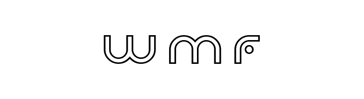 Planetary Orbiter Outline Bold  Free Fonts Download