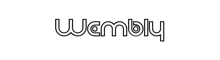 Planetary Orbiter Outline Bold  Free Fonts Download