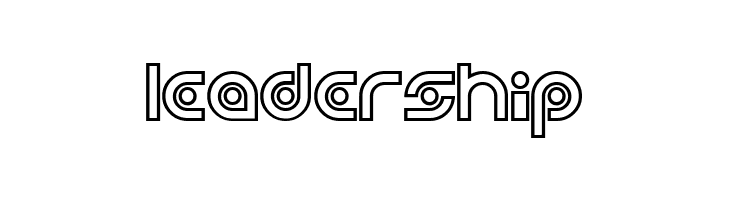 Planetary Orbiter Outline Bold  Free Fonts Download