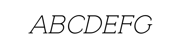 QuotusThin-Italic  Free Fonts Download