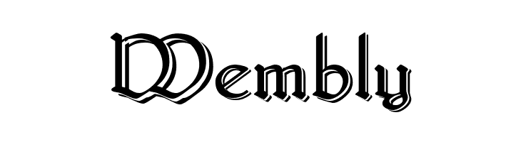 Bridgnorth_Blocked  Free Fonts Download