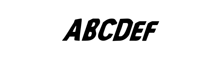 Bronic Italic  Free Fonts Download