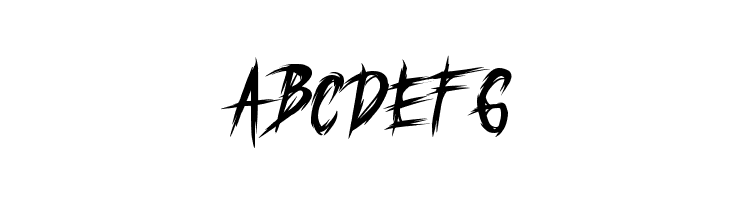 THE MURDER  Free Fonts Download
