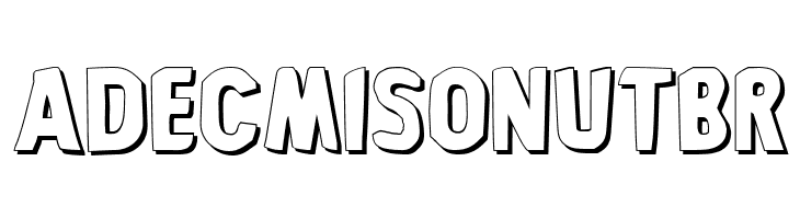 Bronic Shadow  Free Fonts Download