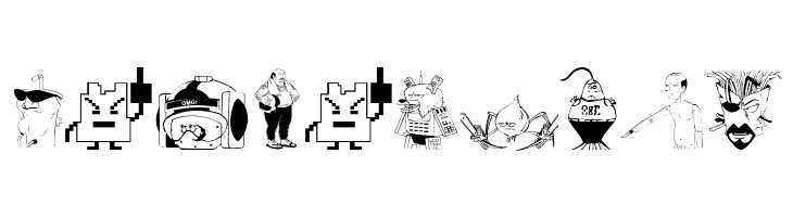 aqua teen hunger font  Free Fonts Download