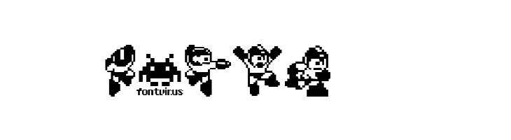 MegaMan2 .TheMang  Free Fonts Download