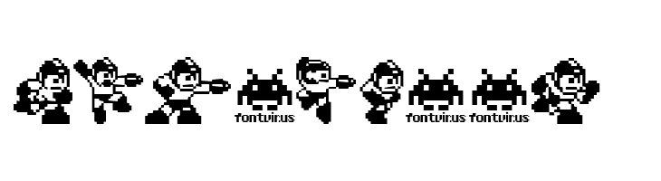 MegaMan2 .TheMang  Free Fonts Download