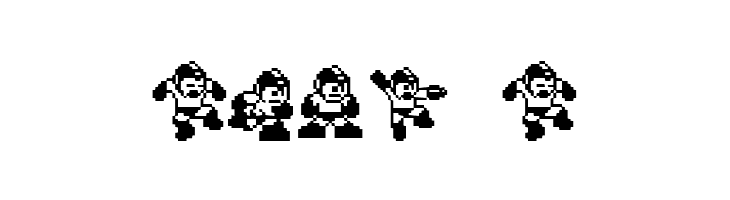 MegaMan2 .TheMang  Free Fonts Download