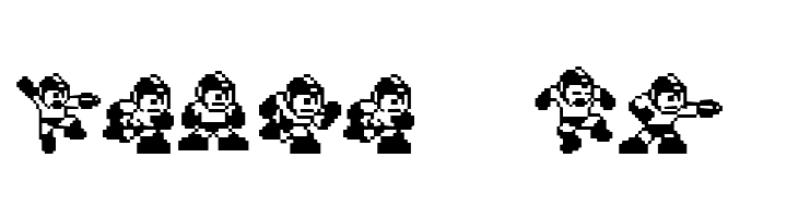MegaMan2 .TheMang  Free Fonts Download