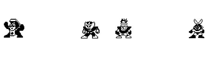 MegaMan2.Villanz  Free Fonts Download