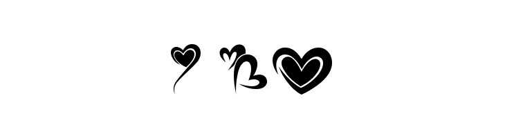 fotograami-hearts01  Free Fonts Download