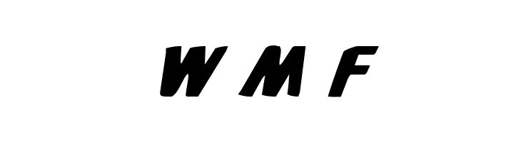 Bronic Expanded Italic  Free Fonts Download