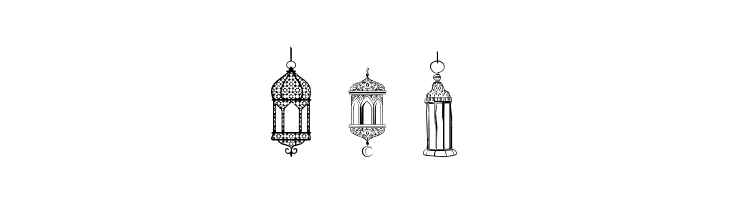 fotograami - lamp islamic  Free Fonts Download