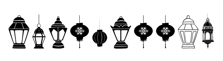 fotograami - lamp islamic  Free Fonts Download