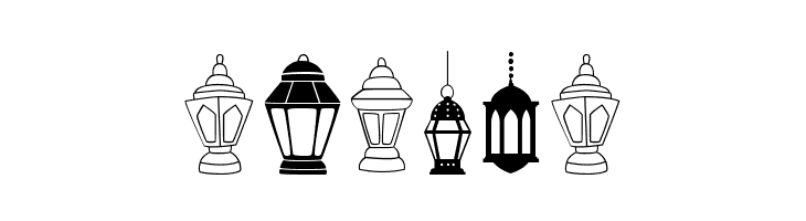 fotograami - lamp islamic  Free Fonts Download