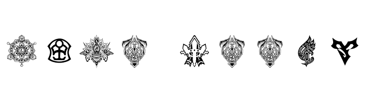 Final Fantasy Symbols  Free Fonts Download