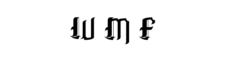 Patinio Gothic Demo  Free Fonts Download