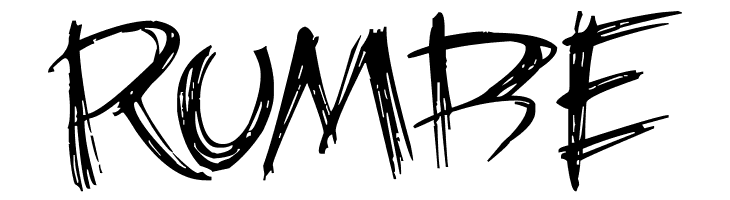 RUMBE Also Font