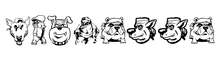 Big Bad Dogs  Free Fonts Download