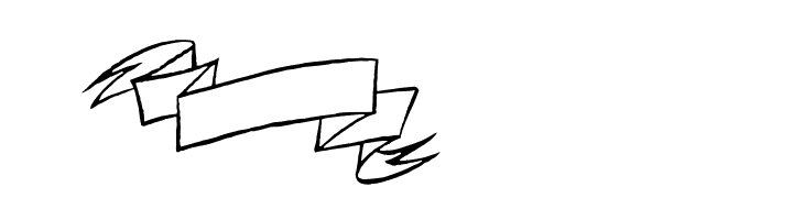 Black & White Banners  Free Fonts Download