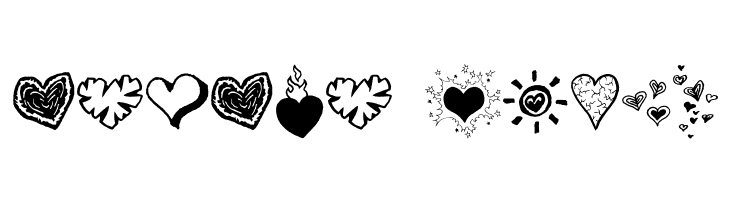 Broken Hearts  Free Fonts Download