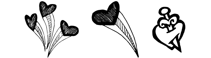 Broken Hearts  Free Fonts Download