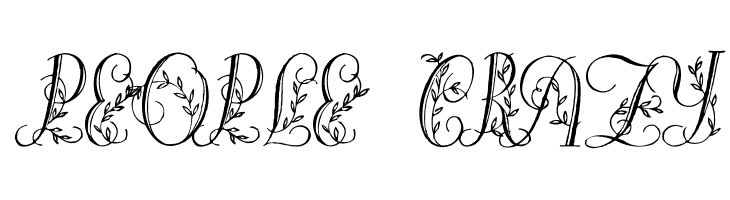 Springtime_Capitals  Free Fonts Download