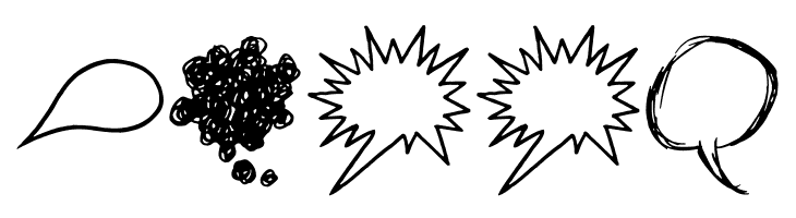 Comix Bubbles  Free Fonts Download