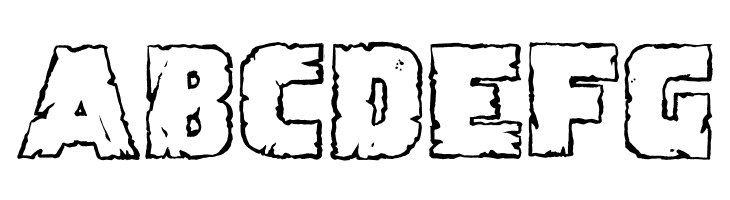 Demolition Crack  Free Fonts Download