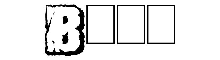 Demolition Crack Shadow  Free Fonts Download