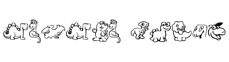 Dinoz  Free Fonts Download