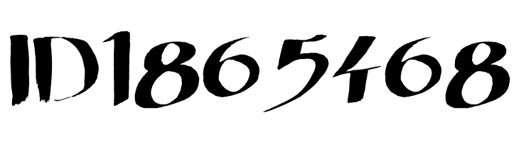 Eastern Brush  Free Fonts Download