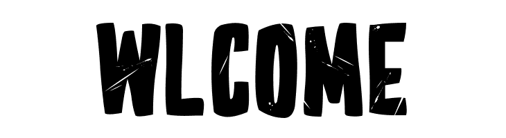 WLCOME Ed Wood Movies Font