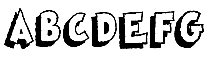 Famous Oldies Shad  Free Fonts Download