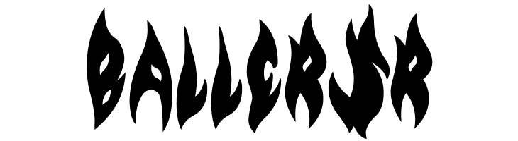 Flame on Black  Free Fonts Download