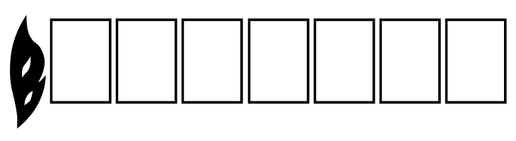 Flame on Black  Free Fonts Download