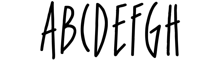 For Girls Only Bold  Free Fonts Download