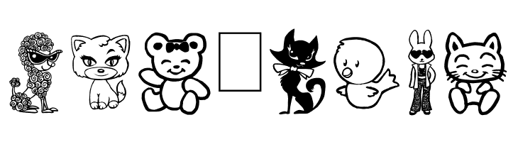 Girly Toons  Free Fonts Download