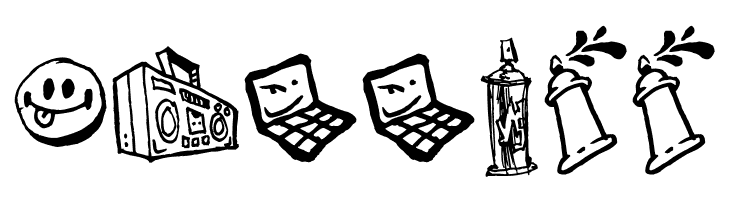 In my room  Free Fonts Download