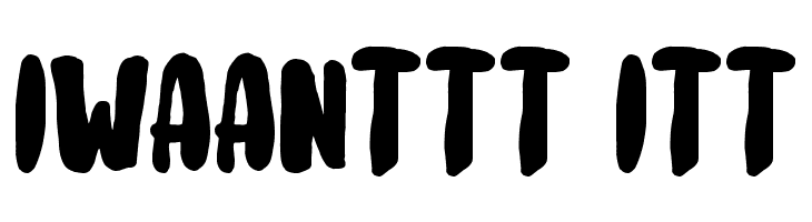 IWAANTTT%2BITT Keys of Paradise Font