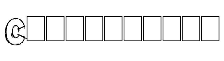 Lazy Sketch  Free Fonts Download