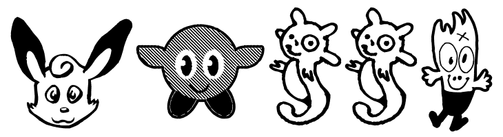 Monstres de Poche  Free Fonts Download