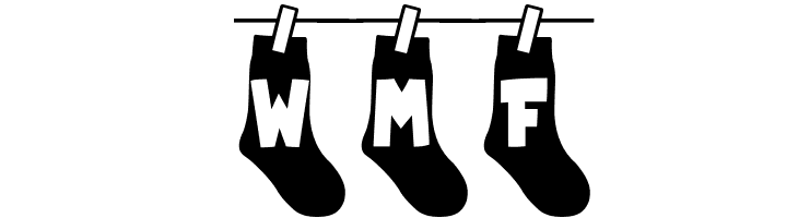 My Socks Line  Free Fonts Download