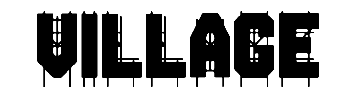 On The Roof  Free Fonts Download